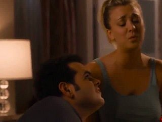 Kaley Cuoco Braless there A catch Ehering Ringer (2015)