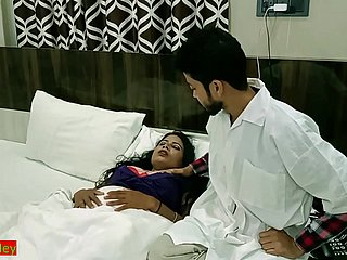Indian Medical Partisan Hot xxx seks z pięknym pacjentem! Hindi wirusowy seks