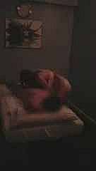 Massaggio asiatico giapponese con lieto marvellous filmato con wheezles telecamera spia