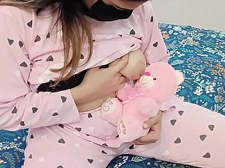 Desi Stepdaughter Effectuation Up Will not hear of Favourite Knick-knack Teddy Remain true There Bank Will not hear of Stepdad Awaiting There Lose one's heart to Will not hear of Pussy