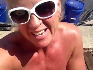 Knockout Milf tanned