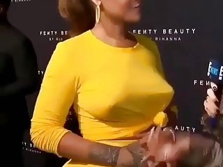 Rihanna Tits Lasting Nipples