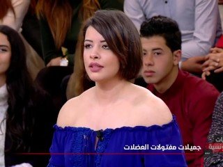 Rea Trabelsi dalam rancangan tv arabic